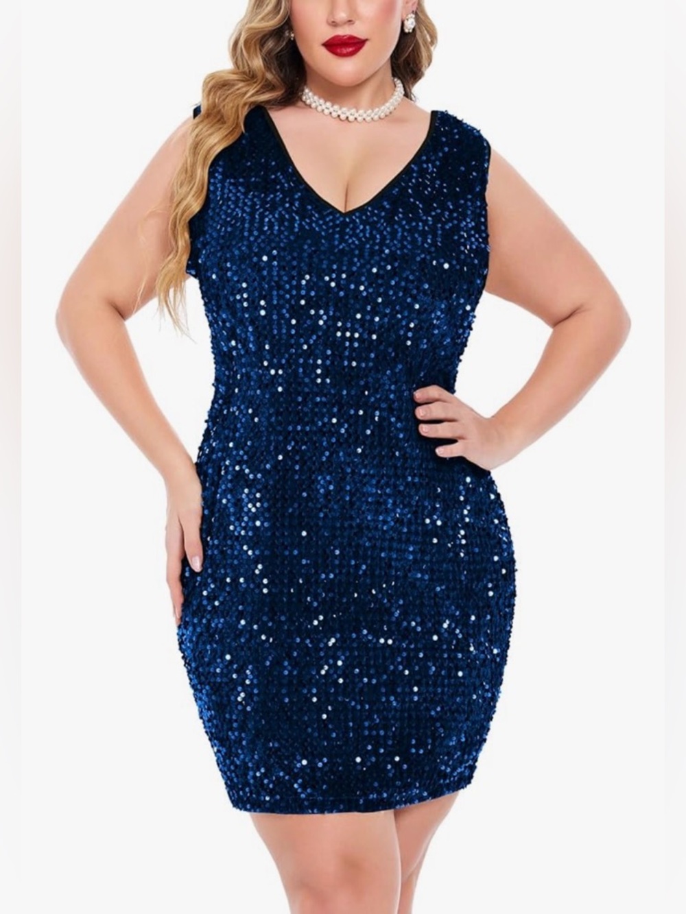 sequin cocktail dress